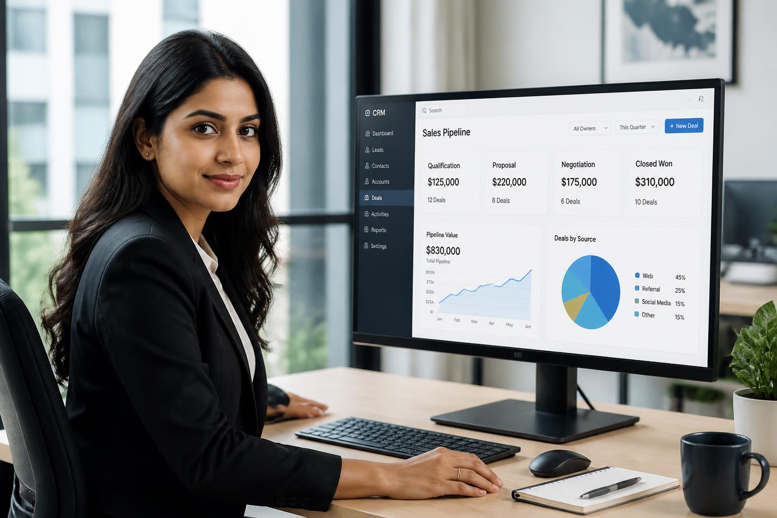 CRM Dashboard
